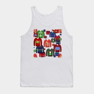 ugly christmas sweaters Tank Top